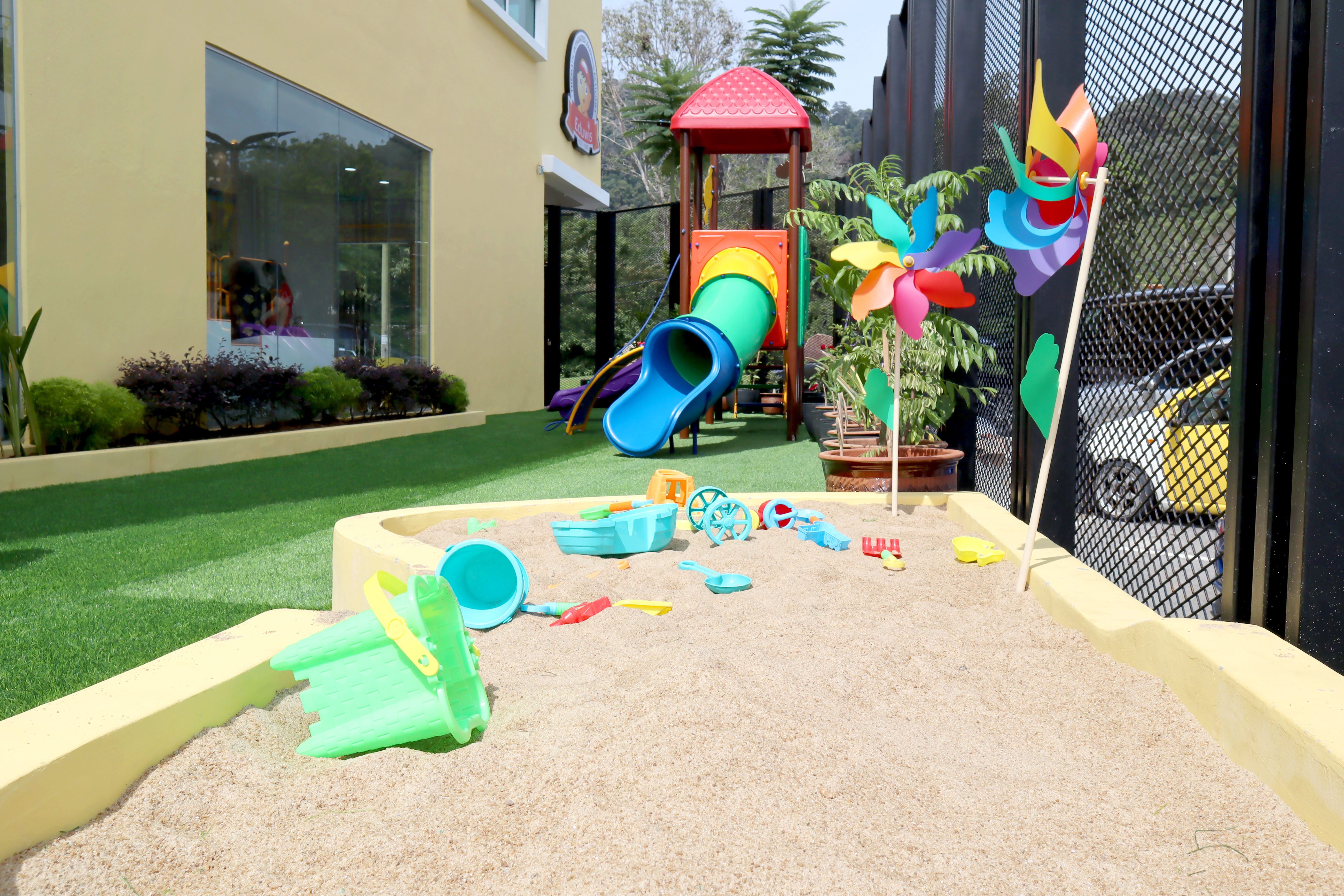 Kuantan Kindergarten with big outdoor sandpit

