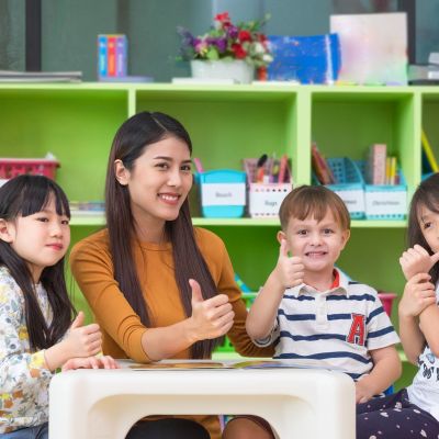kids studying at kindergarten in selangor